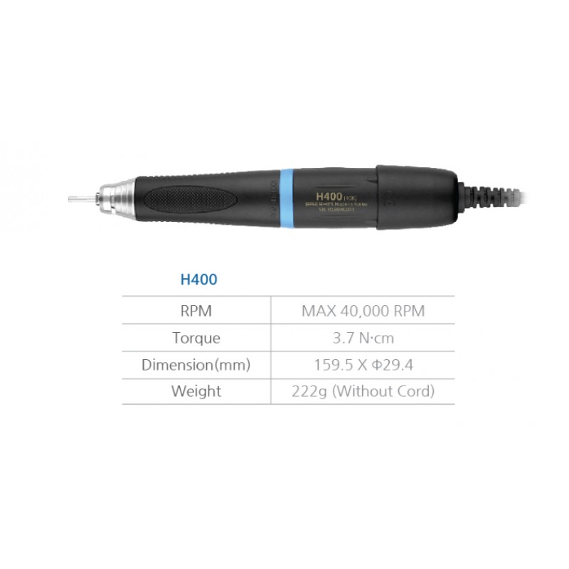 Saeshin Strong H400 - 40,000RPM Carbon Brush Type